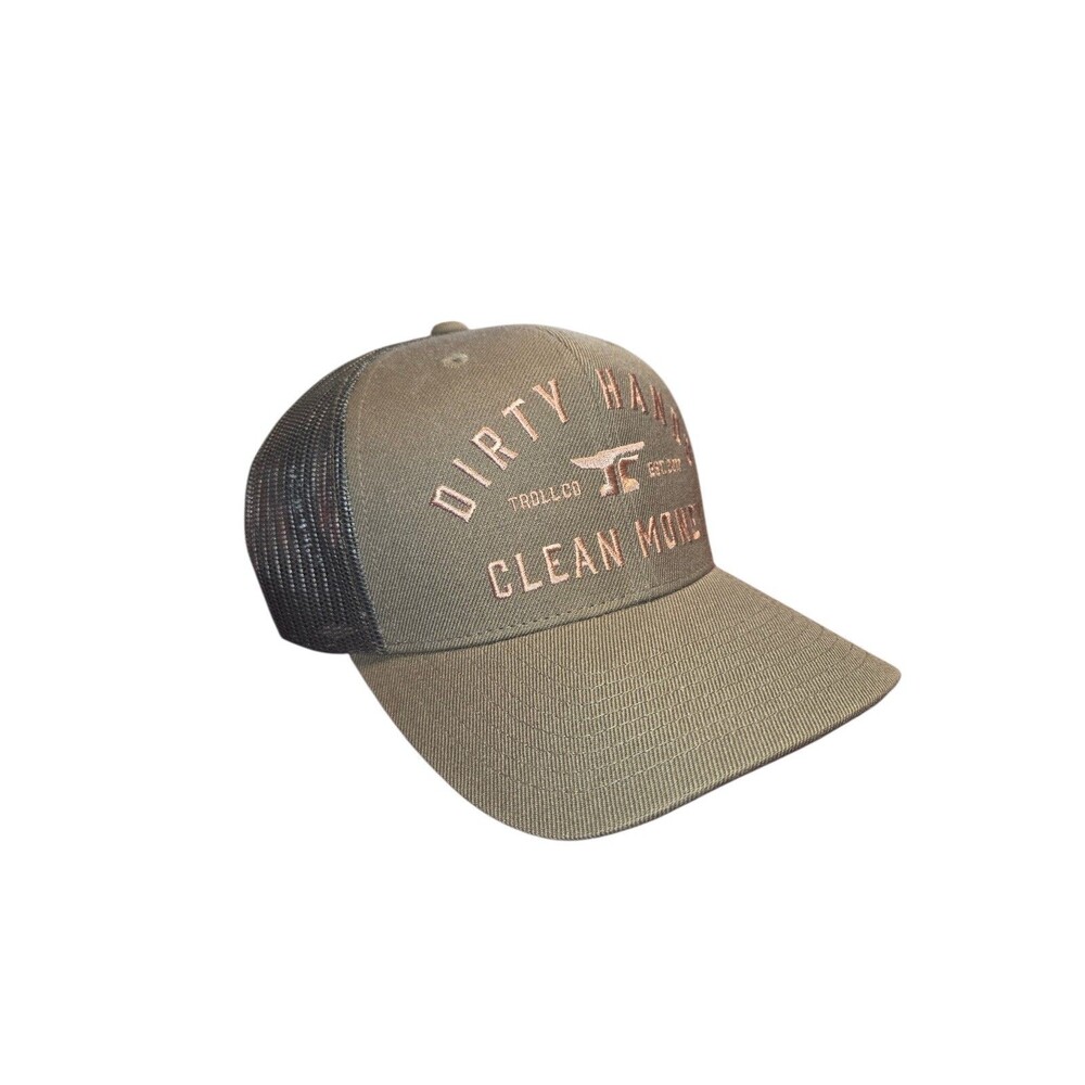 Troll Co. Clothing "Dirty Hands Clean Money" DHCM Classic Trucker Hat Snapback